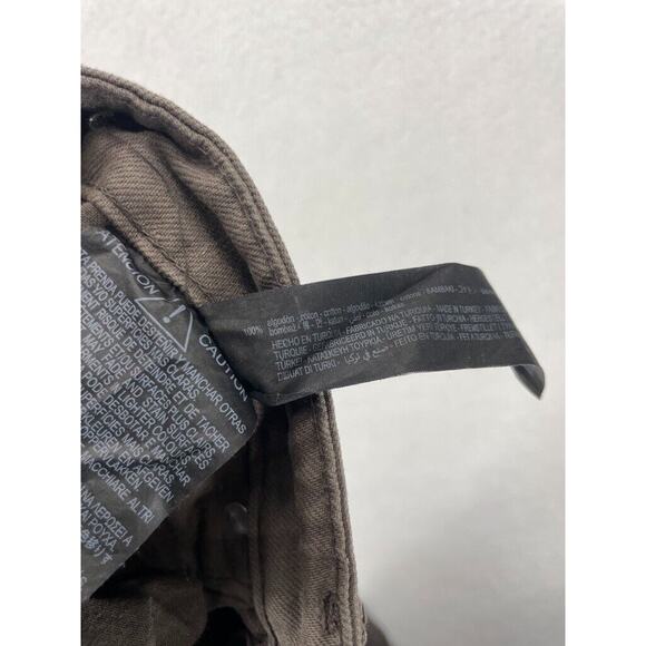 ZARA Straight Leg Jeans Women’s Size 6 Brown Dark Wash Denim Casual Pants - Picture 9 of 10